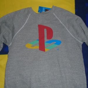 Playstation Crew neck Sweater Sweat Shirt (Large)